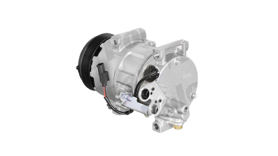 Compresor aer conditionat Mercedes Clasa A (W169), 2004-2012, motorizare 1.5, A150; A160/A160 BlueEfficiency; benzina, rola curea 110 mm, 6 caneluri, de tip Denso: 6SEU16C