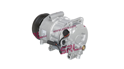 Compresor aer conditionat Mercedes Clasa A (W169), 2004-2012, motorizare 1.5, A150; A160/A160 BlueEfficiency; benzina, rola curea 110 mm, 6 caneluri, de tip Denso: 6SEU16C