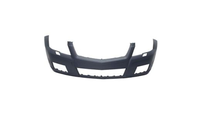 Bara fata Mercedes Clasa GLK (X204) 10.2008-05.2012, Grunduita, cu gauri pentru spalator faruri, 2048804440