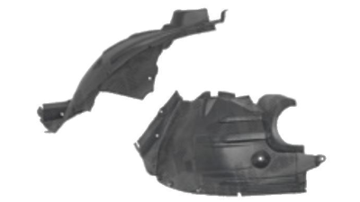 Carenaj roata Mercedes Clasa GLK (X204), 2010-05.2012, partea Stanga, Punte fata partea din Fata 2046901730, 5039FL1T