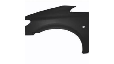 Aripa fata Mercedes Vito , 01.2003-10.2010, partea Dreapta, fara gaura pentru semnalizare, 6396305207, 504002-J PLASTIC