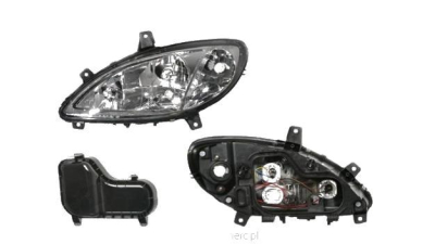 Far Mercedes Vito/ Viano (W639), 01.2003-10.2010, Electric, tip bec H7+H7+H7, fara motoras,omologare ECE, 6398200261; A6398200261, Dreapta