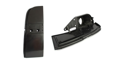 Clapeta alimentare rezervor Mercedes Vito/ Viano (W639), 01.2003-2014, partea Stanga, Fata, complet; gata de vopsit; cu gura buson rezervor; plastic; lateral, Aftermarket