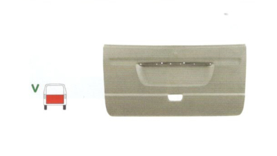 Element reparatie usa Mercedes VITO/ VIANO (W639), 01.2003-10.2010, partea , pana la geam spate ,usa spate ; haion, 