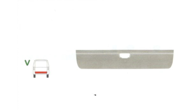 Element reparatie usa Mercedes VITO/ VIANO (W639), 01.2003-10.2010, partea , usa spate ; haion,inaltime 295 mm, parte inferioara, 
