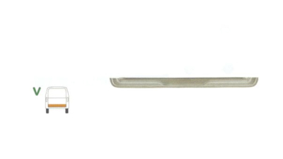 Element reparatie usa Mercedes VITO/ VIANO (W639), 01.2003-2014, partea , parte inferioara, usa spate , jgheab, haion, 
