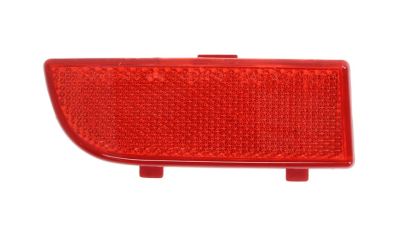 Element reflectorizant catadioptru Mercedes Vito/ Viano (W639), 01.2003-2014, partea Stanga, Spate, in bara; carcasa neagra, OE