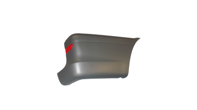 Parte laterala bara , colt lateral flaps spate, dreapta Mercedes Benz Vito/ Viano (W639), 01.2003-10.2010, cu reflector, lumina gri, A63988017719B51