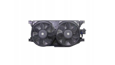 GMV radiator electroventilator Mercedes Clasa M (W163), 1998-2005 Ml350 (3,7 18v 173/180kw): Ml320 (3,2 18v 160kw): Ml230 (2,3 16v 110kw): Benzina, M/A, cu AC, 280mm, 100/60W, cu 4 pini, plastic, Aftermarket