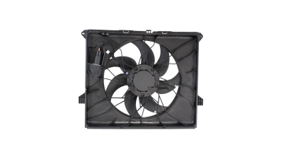 GMV radiator electroventilator Mercedes Clasa R (W251), 2005-2015 R350 Cdi(3,0 Cdi 195kw); R500 (5,0 V8 225kw); R500/550 (5,5 V8 285kw); Diesel/Benzina, cu AC, 600W/480mm, fara rezistor, cu 4 pini,  Aftermarket