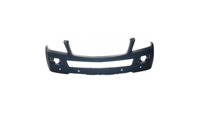 Bara fata Mercedes Clasa GL (X164), 08.2006-06.2012, grunduit, cu gauri pentru senzori de parcare, 1648851725