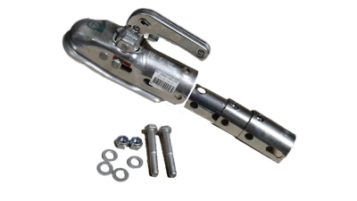 Cuplaj remorca BestAutoVest 35-50mm 750Kg (fi50-fi45-fi40-fi35) ax rotund , cu 3 adaptori
