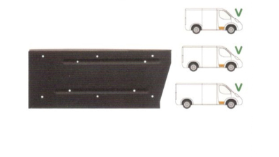 Treapta usa Mercedes 406-613/O 309 1977-1985 , partea Fata Dreapta, 