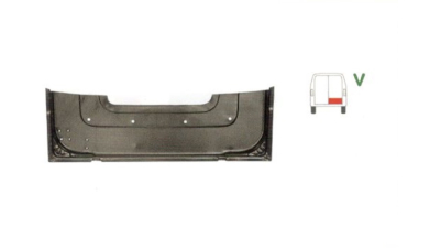 Element reparatie usa Mercedes 207-410, 1991-1995 pt modele cu 2 usi spate, partea dreapta, cu 3 nervuri,parte inferioara, usa spate ,jgheab, 