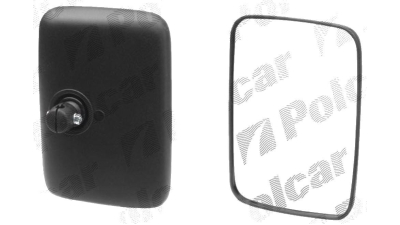 Oglinda exterioara Mercedes 207-410 din 1977-1995 partea stanga/ dreapta BestAutoVest crom reglare manuala fara incalzire