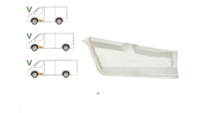 Treapta usa Mercedes Sprinter 208-416 01.1995-2006 , partea Fata Stanga, 
