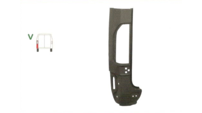 Stalp spate Mercedes Sprinter (W901-905) 208-416 01.1995-2006 , partea Spate Stanga, Inaltime 980mm, 1/2, 
