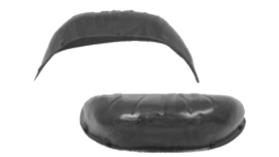 Carenaj roata Mercedes Sprinter 208-416, 01.1995-07.2006, VW LT2 05.1996-12.2005, partea Dreapta, Punte Spate , 5062FP5Q polietilena, pentru modelele cu punte Simpla