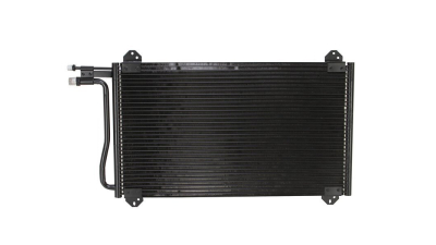 Condensator climatizare Mercedes Sprinter, 02.1995-03.2000, motor 2.3 D, 58 kw diesel, 208D/308D/408D;, full aluminiu brazat, 670(625)x380x16 mm, fara filtru uscator