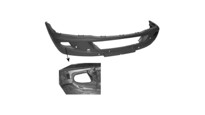 Bara fata Mercedes Sprinter 209-524 07.2006-10.2013, Nu este grunduita, necesita vopsire, cu gauri pentru proiectoare, cu gauri senzori parcare, 9068800770