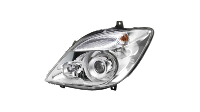 Far Mercedes Sprinter (W906) 209-524, 07.2006-10.2013, partea Dreapta, electric, bi-xenon, tip bec D3S+H7+PY21W, cu bec, cu balast, cu motoras, Hella