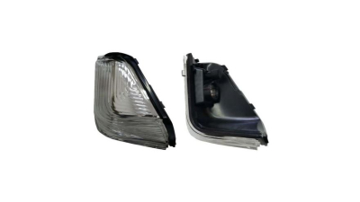 Lampa semnalizare oglinda MERCEDES SPRINTER, 07.2006-2018; SPRINTER, 02.2018-, VW CRAFTER (2E), 12.2005-04.2017; cabina single, partea Stanga, tip bec WY5W; fumuriu; fara soclu bec; tuning;