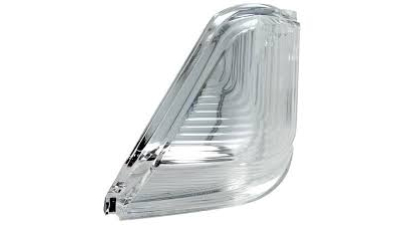 Lampa semnalizare oglinda Mercedes Sprinter 209-524, 07.2006-10.2013/ si 10.2013-, Vw Crafter (2e), 12.2005-, alba, fara suport bec, omologare ECE, 0018228320; 0018228920; 18228920; 2E0953049A; A0018228320, Stanga