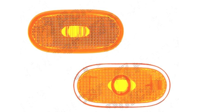 Lampa semnalizare Volkswagen Crafter (2e), 12.2005-04.2017, fata, Stanga = Dreapta, W3W; orange; fara suport becuri; omologare: ECE/SAE, TYC