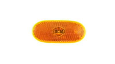 Lampa gabarit VOLKSWAGEN CRAFTER (2E), 12.2005-04.2017, Mercedes SPRINTER 209-524, 07.2006-2018; SPRINTER, 02.2018-, fata/spate, partea stanga=dreapta, EU, oval; LED; portocaliu, modele FURGON