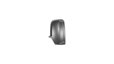 Carcasa oglinda exterioara Mercedes Sprinter, 07.2006-2018, Sprinter 2018-, Vw Crafter (2e), 12.2005-04.2017, partea Stanga, carcasa neagra; cu gauri pentru semnalizare