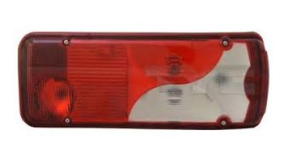 Stop spate lampa Mercedes Sprinter 2001-2021 pickup, Vw Crafter 2005-2017 Pick-up, MAN TGA 2000-2007; TGS/TGX 2007-; TGE 11.2016-, suport AMP, 400x161mm, partea Stanga