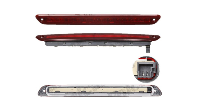 Stop frana suplimentar Mercedes Sprinter 209-524, 07.2006-10.2013 , Sprinter 210-519, 10.2013-12.2016 , Sprinter, 02.2018-, FURGON, Central, TYC, Spate, LED; omologare: ECE/SAE;