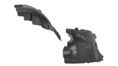 Carenaj roata Mercedes Sprinter 209-524 (W906) 07.2006-10.2013,  VW Crafter (2E) 12.2005-04.2017 partea Dreapta,  punte fata partea din spate 2E0863827, 5065FP-2