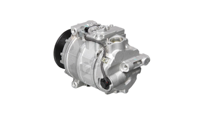 Compresor aer conditionat Mercedes Clasa S (W220), 02.2003-08.2005, motorizare 4.0 CDI 184/191kw, S400 CDI; diesel, rola curea 105 mm, 7 caneluri, de tip Denso: 7SEU17C