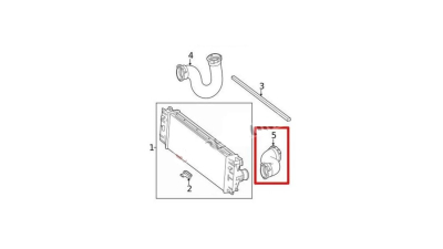 Furtun intercooler, supraalimentare Mercedes Sprinter 2006-2018, cauciuc, BestAutoVest 5065PT-13