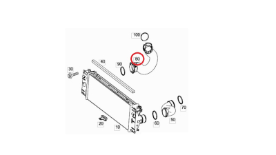Furtun intercooler, supraalimentare Mercedes Sprinter 2006-2018, silicon, BestAutoVest 5065PT-9