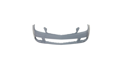 Bara fata Mercedes Clasa C (W204), 03.2007-03.2011, grunduit, 2048800825 cu gauri pt spoiler