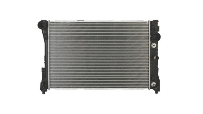 Radiator racire Mercedes Clasa C (W204), 02.2007-2014, C180 Kompressor BlueEfficiency; C180/C200 Kompressor, motor 1.6 compressor, 115 kw; 1.8 compressor, 115/135 kw, benzina, cutie automata, cu/fara AC, 640x448x16 mm, Koyo, aluminiu brazat/plastic 