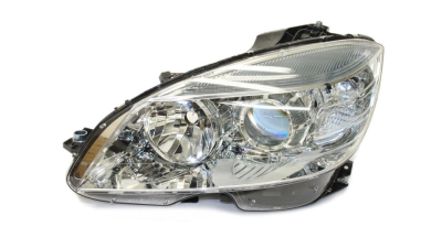 Far Mercedes Clasa C (W204), 03.2007 -09.2007, partea Stanga, Tip=AL; tip bec H7+H7+PY21W+W5W; electric; cu motor, DEPO