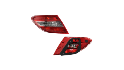 Stop spate lampa Mercedes C-KLASSE (W204) Sedan, 2007-2011, partea stanga, fara suport becuri, Taiwan
