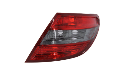 Stop spate lampa Mercedes Clasa C (W204), 03.07-03.11 Sedan, spate, omologare ECE/SAE, fara suport bec, fumuriu, 2048203064; 2049068602; A2048203064, Dreapta