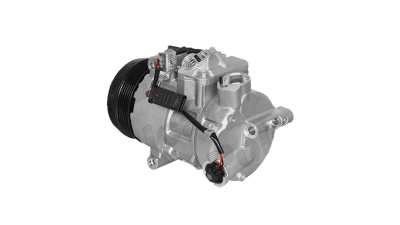 Compresor aer conditionat Mercedes Clasa C (W204), 2007-2014, motorizare 1.6 compressor/ 1.8 T, C180 Kompressor BlueEfficiency; benzina, rola curea 110 mm, 6 caneluri, de tip Denso: 6SBU16C