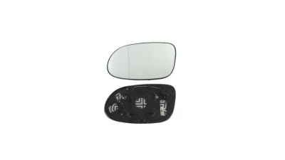 Geam oglinda MERCEDES Clasa CLK (C209) 06.2002-03.2010, SRL, partea stanga, incalzit; sticla asferica; geam cromat