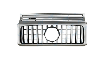Grila radiator MERCEDES Clasa GLC (X253), 11.2015-, fata, crom/argintiu