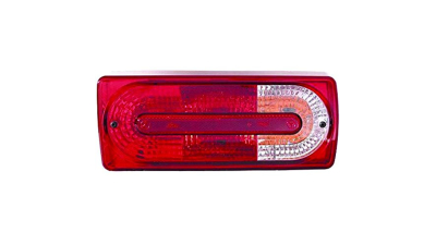 Stop spate lampa Mercedes Clasa G (W461/463) 07-12, spate, omologare ECE/SAE, cu fascicul de cabluri, 4638202064; A4638201964, Dreapta
