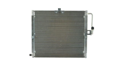 Condensator climatizare Mercedes Clasa G (W463) 04.1998-2018, motor 5.0 V8, 218 kw benzina, cutie automata, G500;, full aluminiu brazat, 520 (475)x445x16 mm, fara filtru uscator