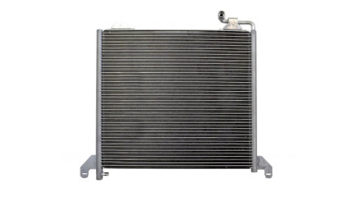 Condensator climatizare Mercedes Clasa G (W463) 03.2016-2018, motor 6.0 V12 T, 463 kw benzina, cutie automata, G 65 AMG;, full aluminiu brazat, 520(480)x453x16 mm, fara filtru uscator