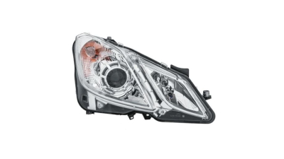 Far MERCEDES Clasa E COUPE/CABRIO (C207), 05.2009-01.2013, HELLA, fata, partea dreapta, tip bec H7+H7+PY21W+W5W; electric; cu motor;