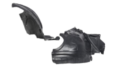 Carenaj roata Mercedes Clasa E Coupe/Cabrio (C207), 05.2009-01.2013, partea Stanga, punte fata partea din Fata, 2076901830, 5077FL1T