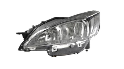 Far Peugeot 508 11.2010-12.2014 VALEO partea Dreapta, tip bec H7+H7 cu motoras